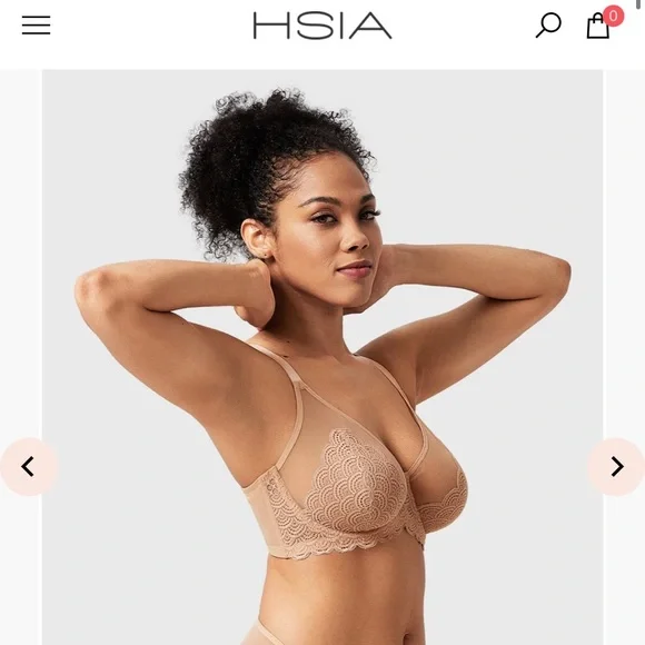 HSIA Unlined Mermaid Scale Bra - Picture 2 of 10